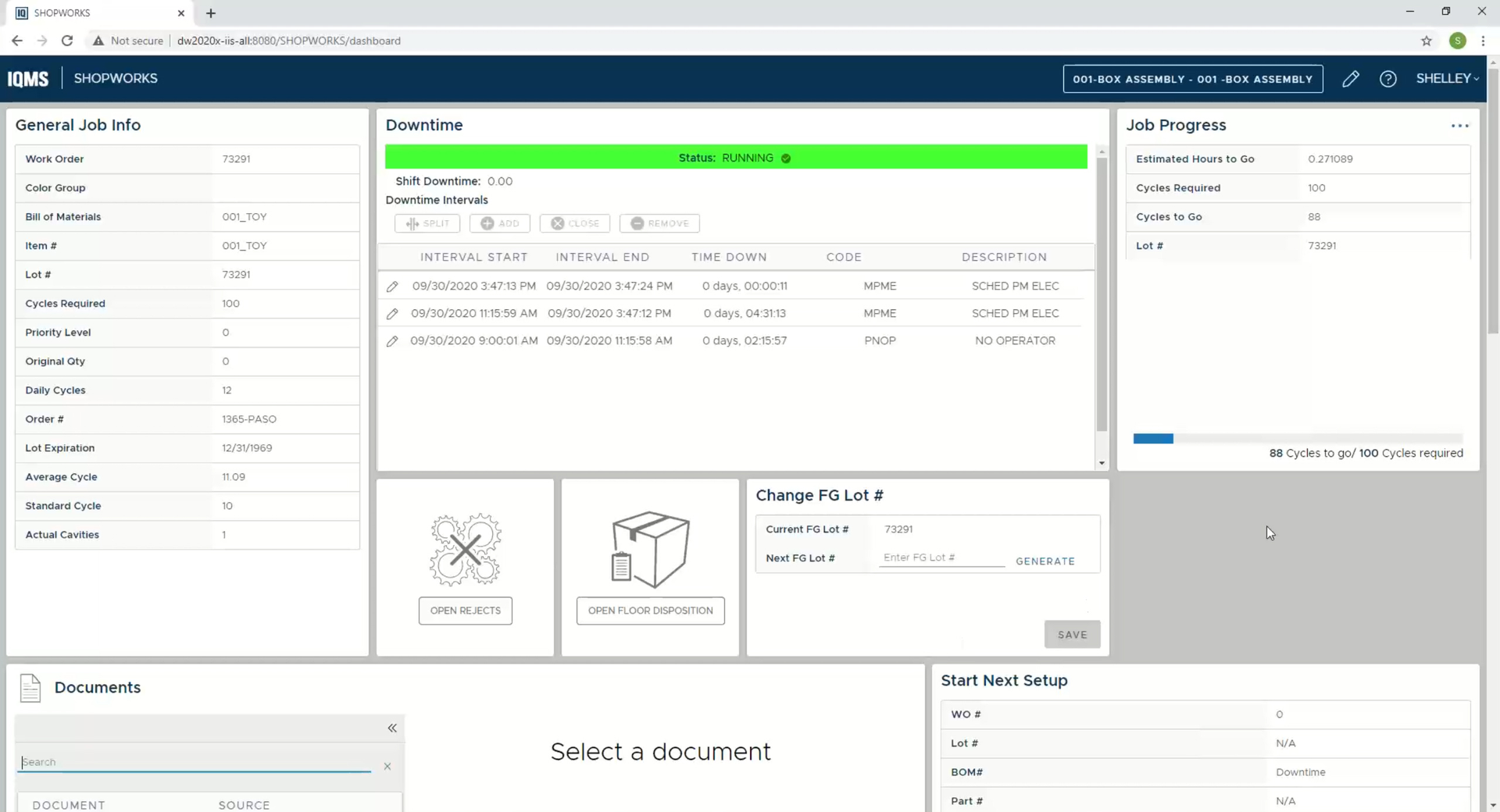 Delmi Aworks Formerly Iqms Shopworks Dashboard Feat Widgets 6047932f5b771