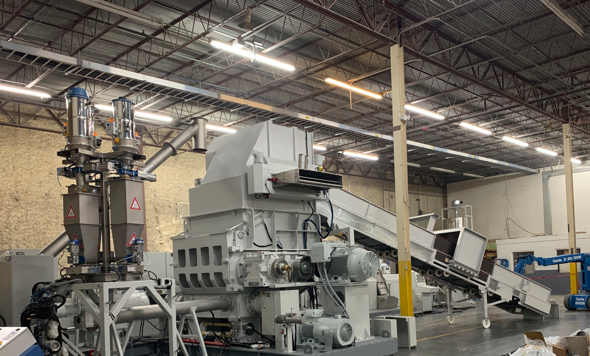 Kal-Polymers installed a highly customized recycling line at its facility in Flowery Branch, Ga., that has the potential to process 20 million pounds of material per year.