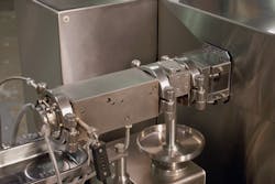 Leistritz's ZSE-16 twin screw extruder system Leistritz's ZSE-16 twin screw extruder system