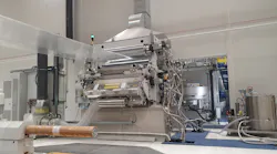 Brueckner has added in-line coating technology to its biaxially oriented film stretching lines.