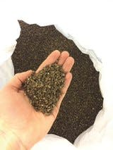 Renol, a new thermoplastic biomaterial, can be used in percentages of up to 50 percent along with other resins to make plastic products such as injection molded parts and grocery bags. Renol, a new thermoplastic biomaterial, can be used in percentages of up to 50 percent along with other resins to make plastic products such as injection molded parts and grocery bags.