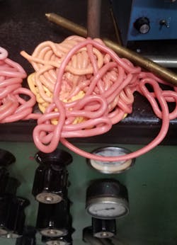 Hi-Temp Purge is designed for use with engineering resins. Hi-Temp Purge is designed for use with engineering resins.