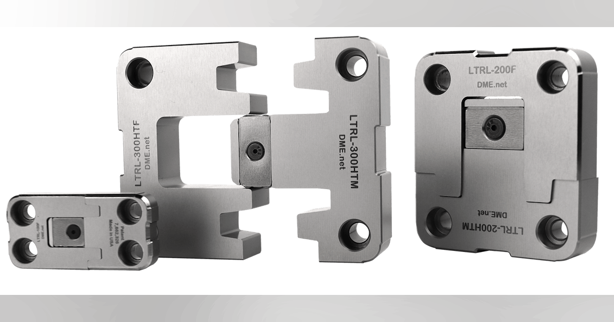 New DME roller locks align injection molds | Plastics Machinery ...