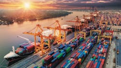 Ports are busy as the economy begins to recover and shipments are on the rise. Ports are busy as the economy begins to recover and shipments are on the rise.