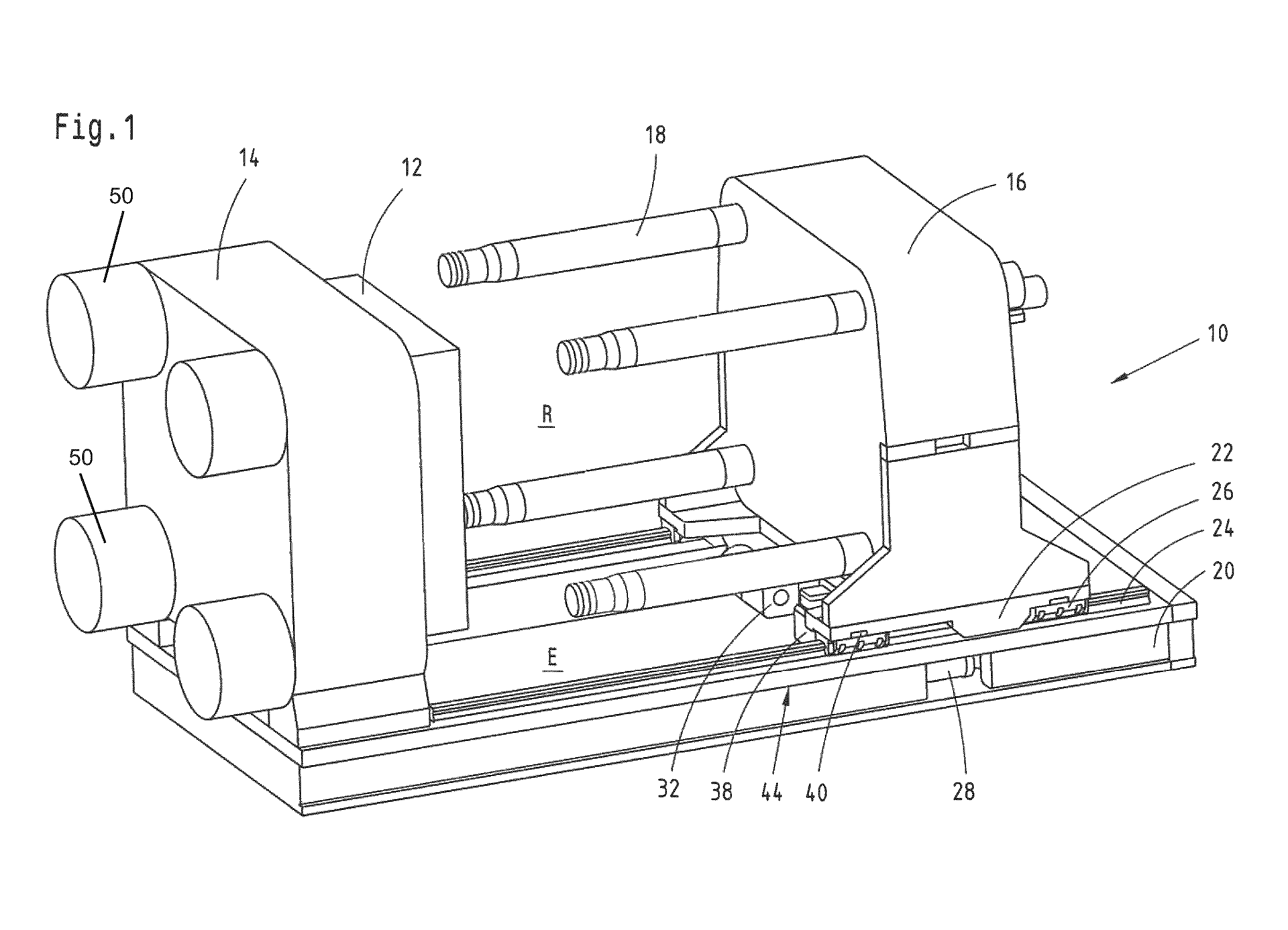 Arburg's mold closing unit