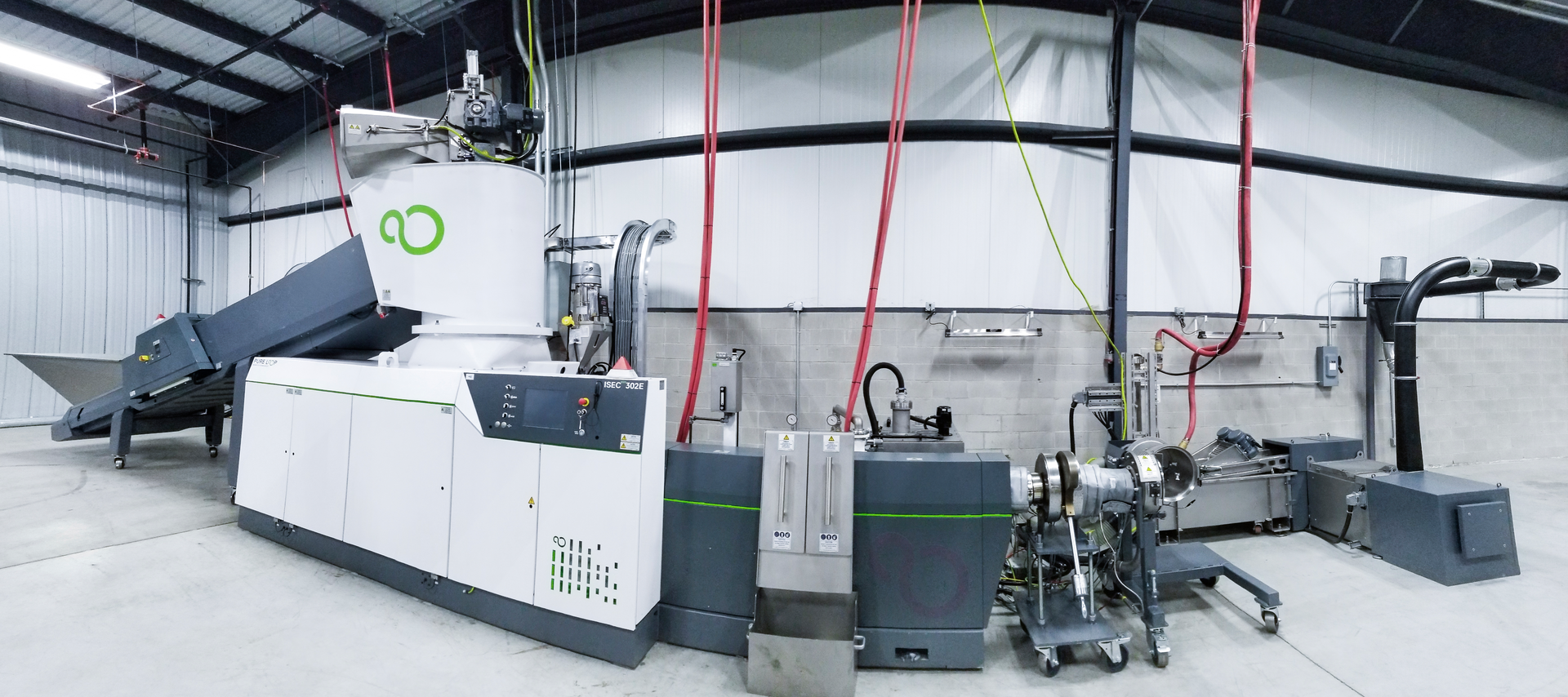 A Pure Loop ISEC evo 302 shredder-extruder will be available at Erema North America's technical center to test customers' materials.