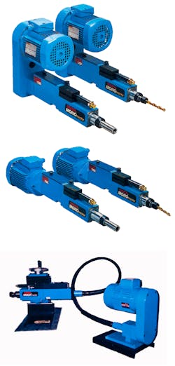 Suhner machining units have dust guards to protect electrical and mechanical components. Suhner machining units have dust guards to protect electrical and mechanical components.