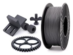 Jabil Engineered Materials recently introduced a filament called PA 0600 that is a blend of polyamide and polyketone. Jabil Engineered Materials recently introduced a filament called PA 0600 that is a blend of polyamide and polyketone.