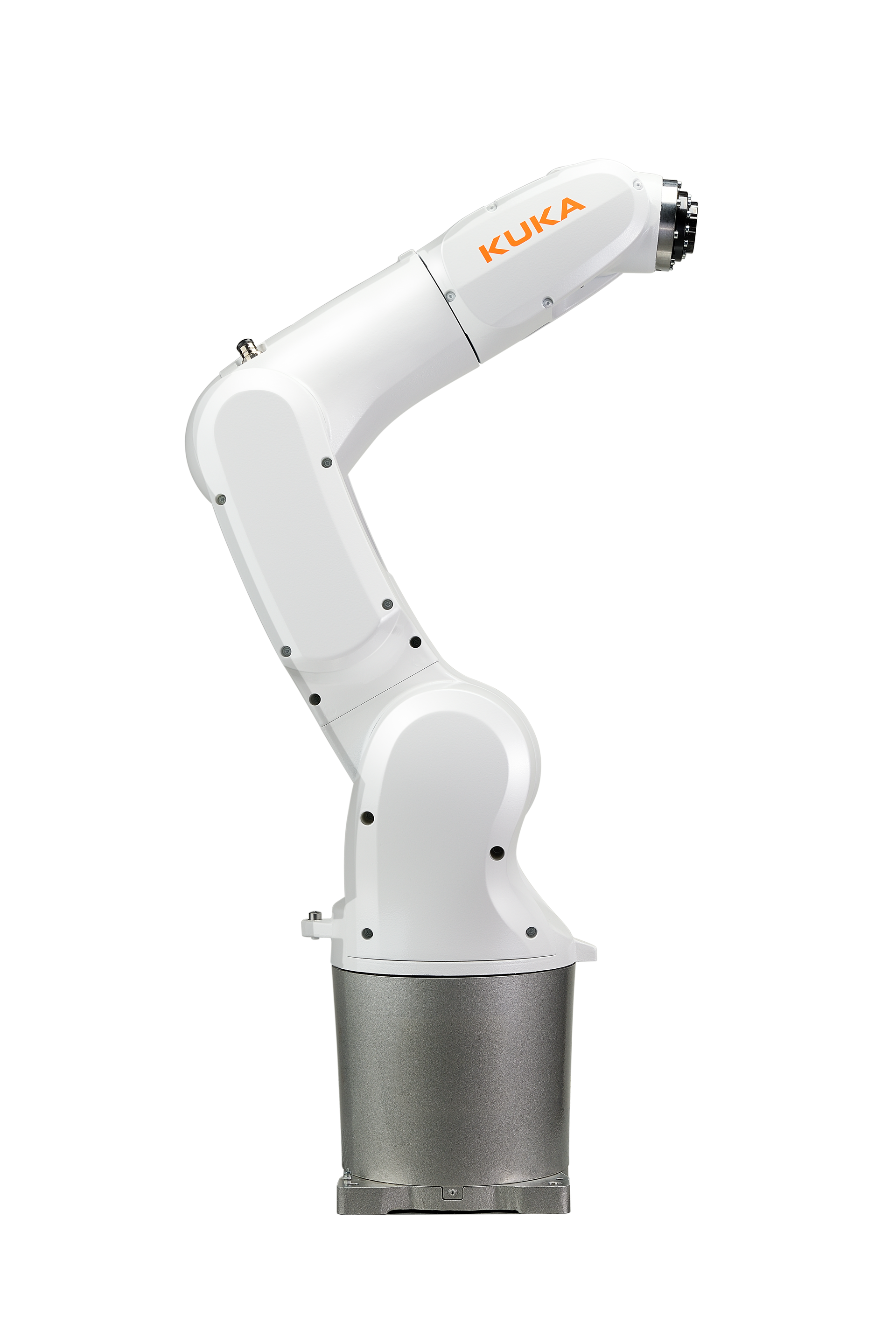 Kuka's KR 4 Agilus offers a 38 percent larger work envelope than its predecessor, the KR 3, and a maximum payload of 8.8 pounds.