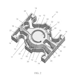 Acro Tool and Die's mesh injection mold Acro Tool and Die's mesh injection mold