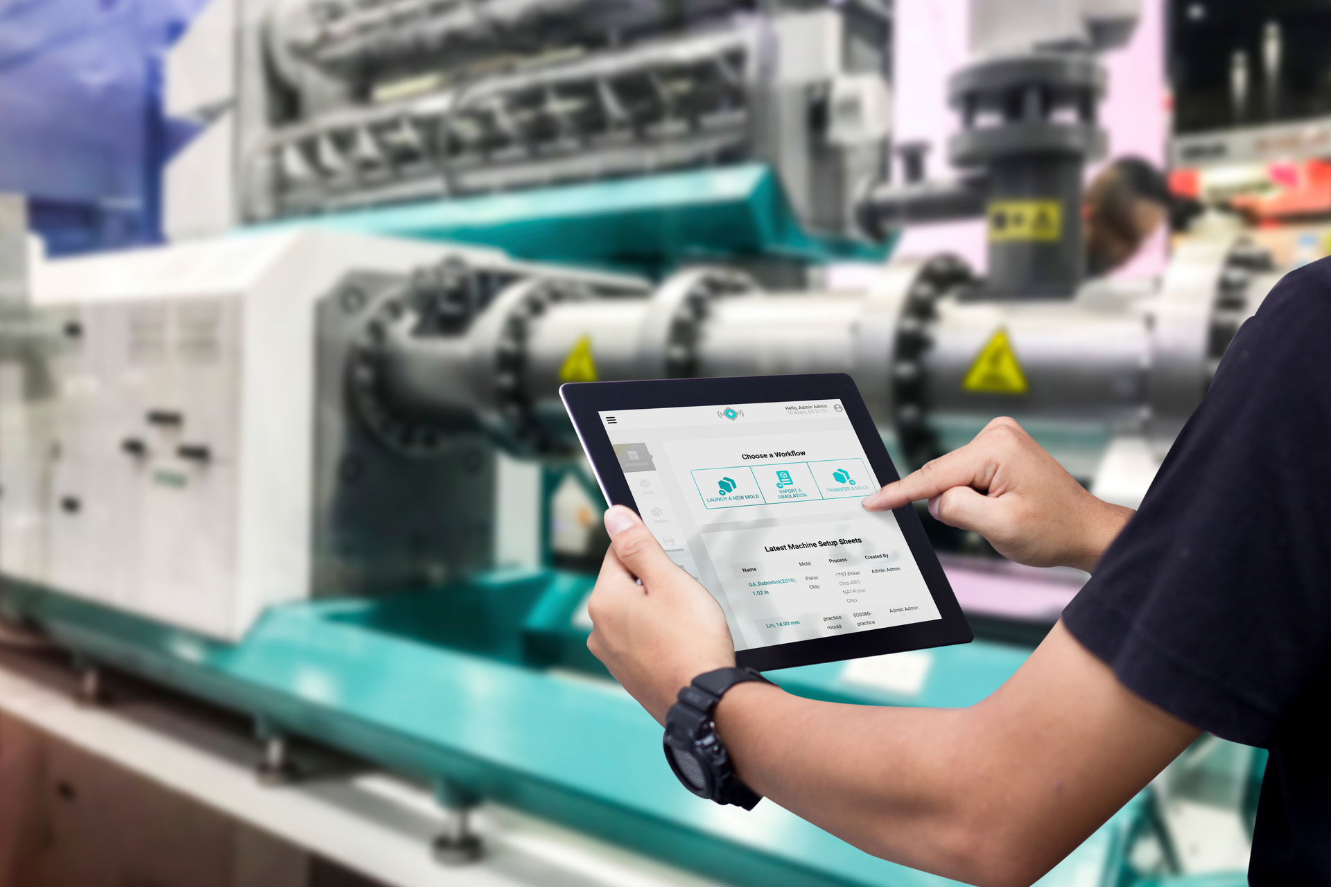 RJG's Simulation Support can be used to import simulation files from Moldex3D or Moldflow software and generate a universal process sheet.