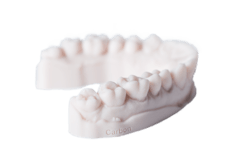 Additive manufacturing technologies, such those used by a Carbon 3-D printer to manufacture this denture mold, have found a special niche answering the demand for customized products. Additive manufacturing technologies, such those used by a Carbon 3-D printer to manufacture this denture mold, have found a special niche answering the demand for customized products.