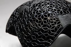Executives for companies that make 3-D printers say the technologies can produce geometries that would be unmoldable. Lattice structures, such as these made by a Carbon 3-D printer, can help manufacturers increase part strength while reducing part weight. Executives for companies that make 3-D printers say the technologies can produce geometries that would be unmoldable. Lattice structures, such as these made by a Carbon 3-D printer, can help manufacturers increase part strength while reducing part weight.