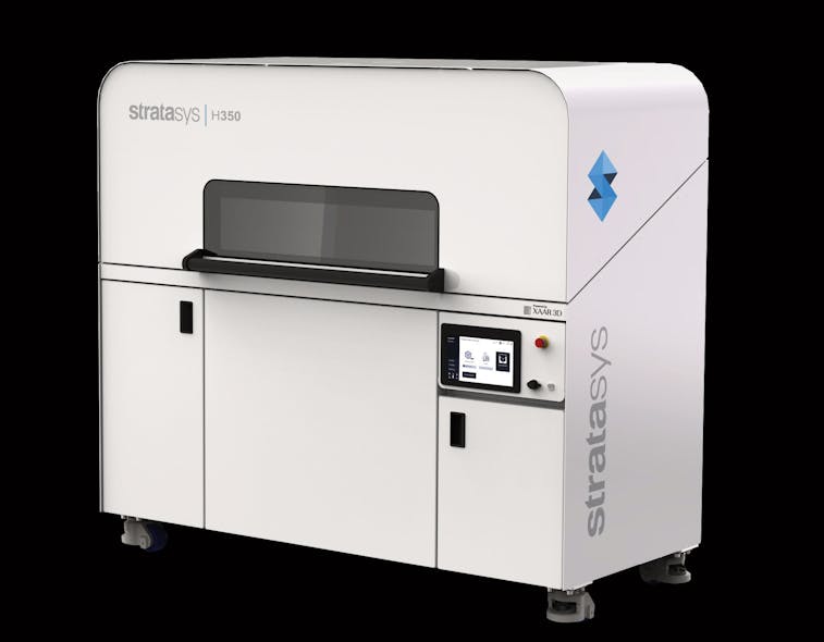 The Stratasys H350 3D printer is designed for the production of thousands of parts as additive manufacturing at higher volumes gains momentum in the industry.