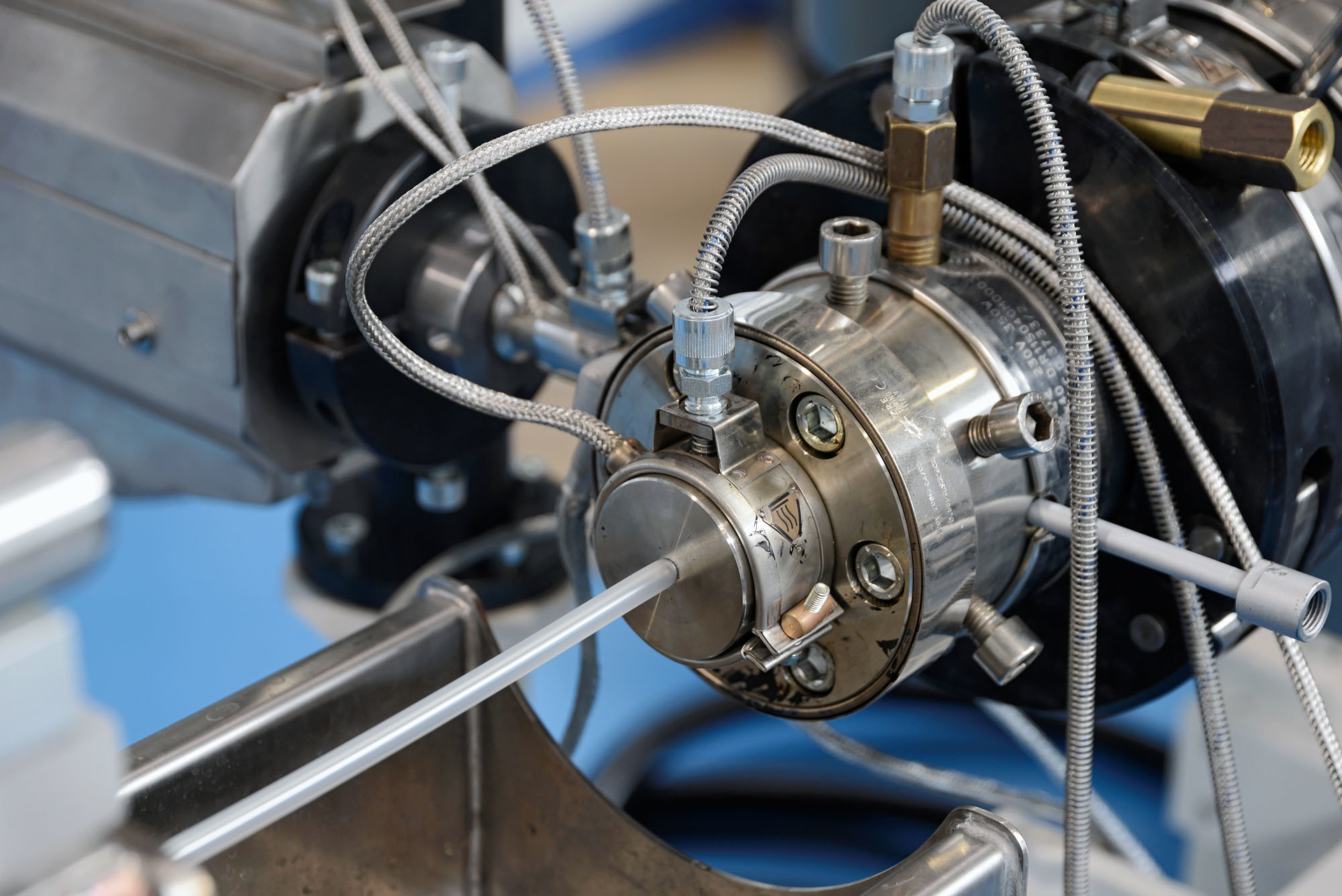 A Bausano medical tube die head