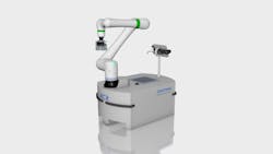 Desmasa's MCR mobile collaborative robots are easily moved from location to location and feature the Fanuc CRX-10iA and CRX-10iA/L cobot arms. Desmasa's MCR mobile collaborative robots are easily moved from location to location and feature the Fanuc CRX-10iA and CRX-10iA/L cobot arms.