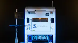 Essentium's HSE 280i HT 3-D printer boasts print speeds of more than 1.6 feet per second, which Essentium says is five to 15 times the speed of competitors’ printers.