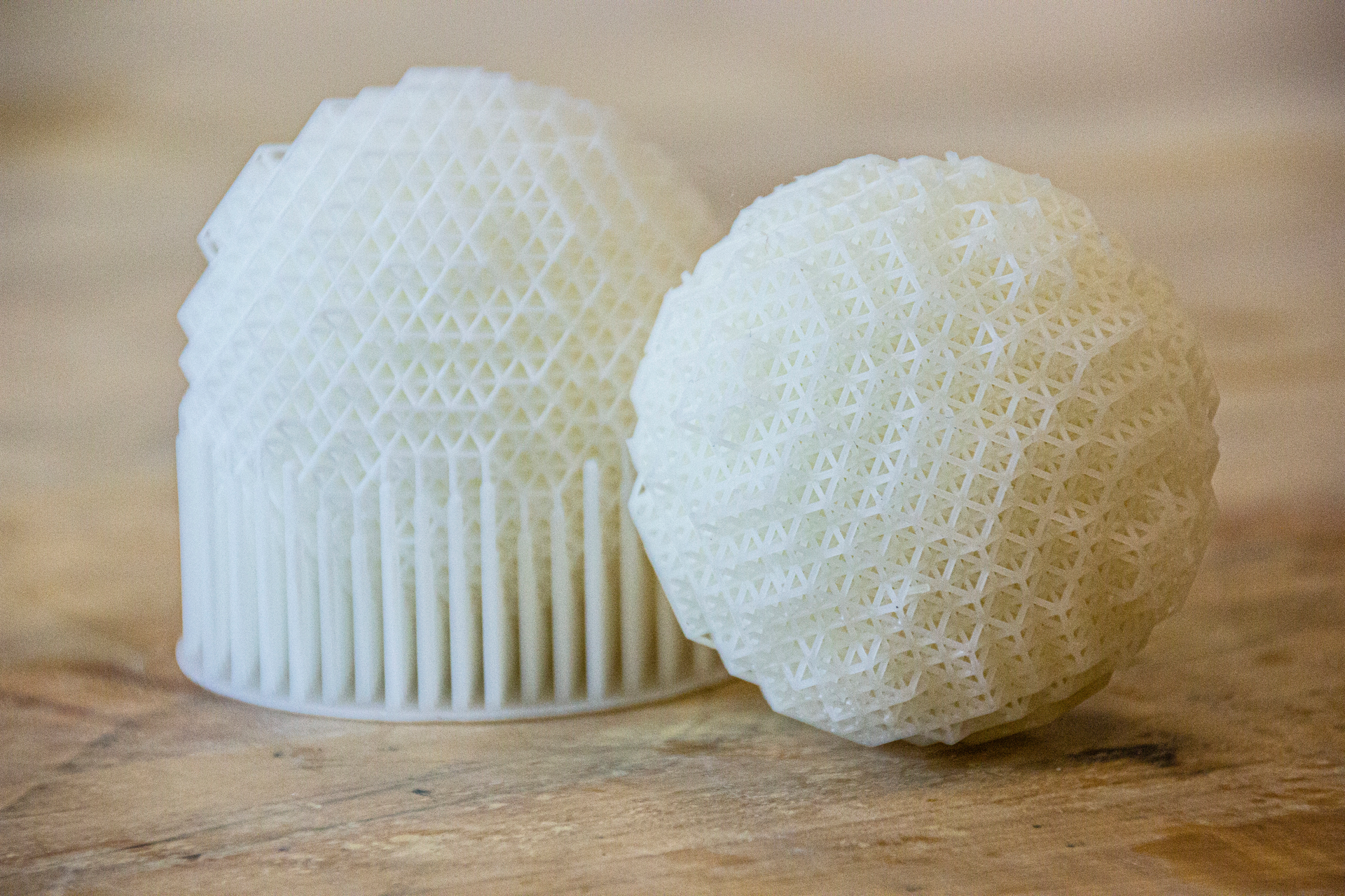 The Flux Core can produce parts that don't require fiber alignment, such as lenses for radio frequency communications.