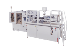 This integrated injection molding machine is similar to one Husky plans to introduce later this year for the production of blood collection tubes. This integrated injection molding machine is similar to one Husky plans to introduce later this year for the production of blood collection tubes.