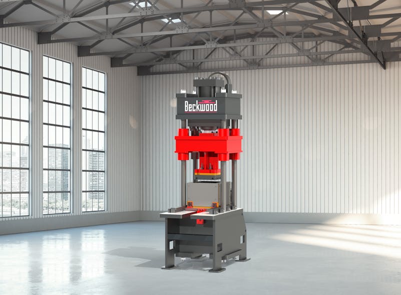 Beckwood Press Co. was awarded a contract to build two custom hydraulic presses for a contract manufacturer of medical device components, including a 110-ton, four-post compression molding machine for R&amp;D.
