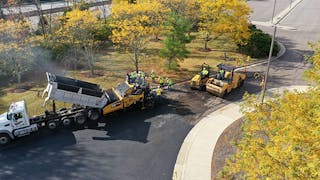 The equivalent of 71,000 plastic retail bags went into the paving material of a parking lot at LyondellBasell&apos;s Cincinnati Technology Center in Ohio, the first installation of the New End Market Opportunities (NEMO) for Film Asphalt Project.