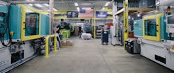 PDS Plastics is a small molding shop with plants in Hamilton, Mich., as well as Dorr, where this photo was taken.