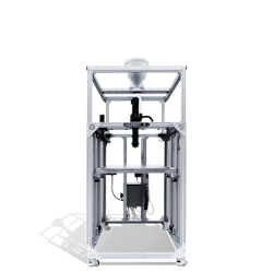 The Gigabot XLT from re:3D can print with waste plastics that have been sorted, washed and chopped down in size. The Gigabot XLT from re:3D can print with waste plastics that have been sorted, washed and chopped down in size.