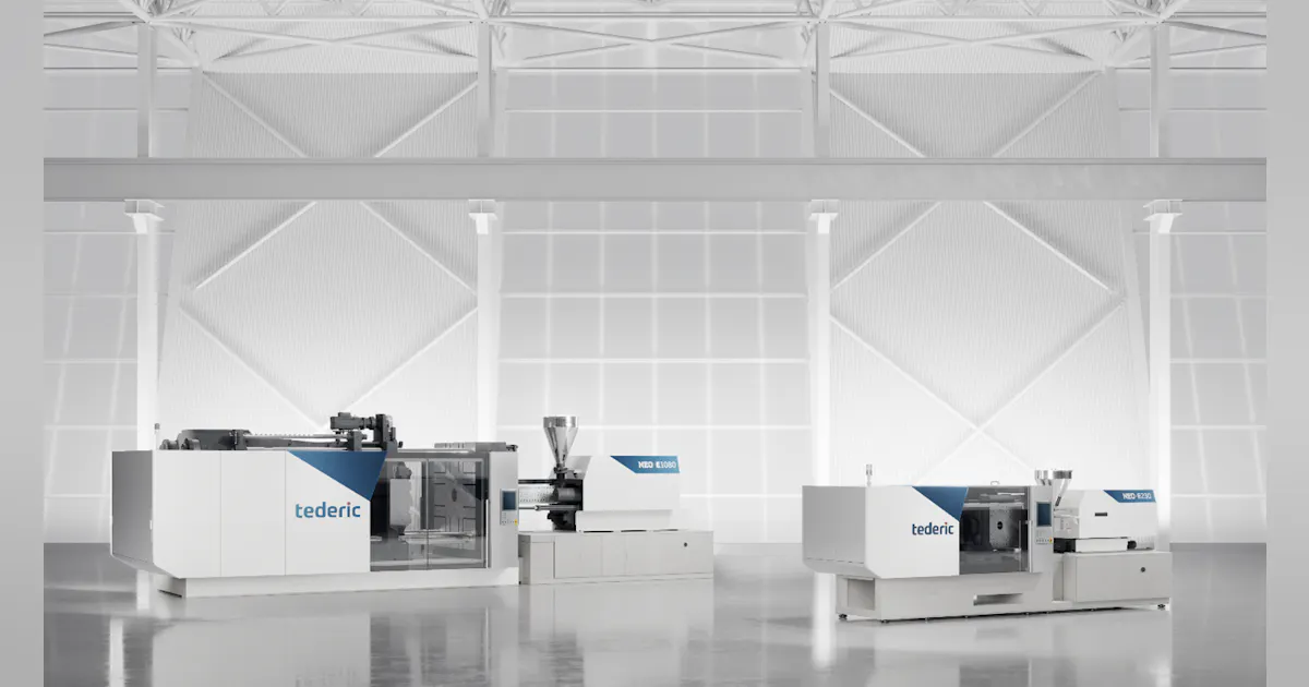 Tederic rolls out six new injection molding machine series | Plastics ...