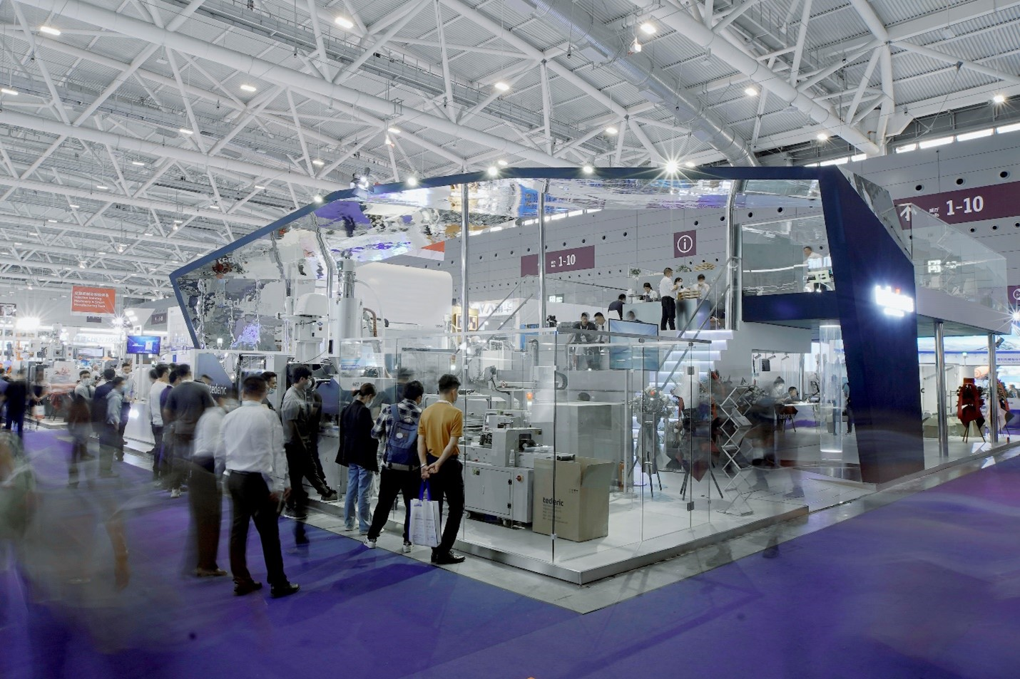 At Chinaplas 2021, Tederic introduced its Neo family of machines, featuring six different machine lines, like the Neo.E and Neo.Ec.