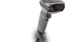Omron's V410-H barcode readers feature a higher-resolution sensor and improved algorithms that can read small or damaged codes.