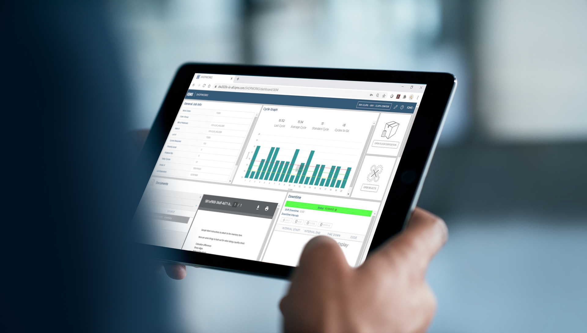 DELMIAworks (formerly IQMS), has added the Shopworks module to its ERP software, which provides work instructions to machine operators.