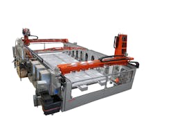 Thermwood&apos;s wide-gantry 3-D printers, such as this LSAM 1540, feature a 15-foot-wide build table.