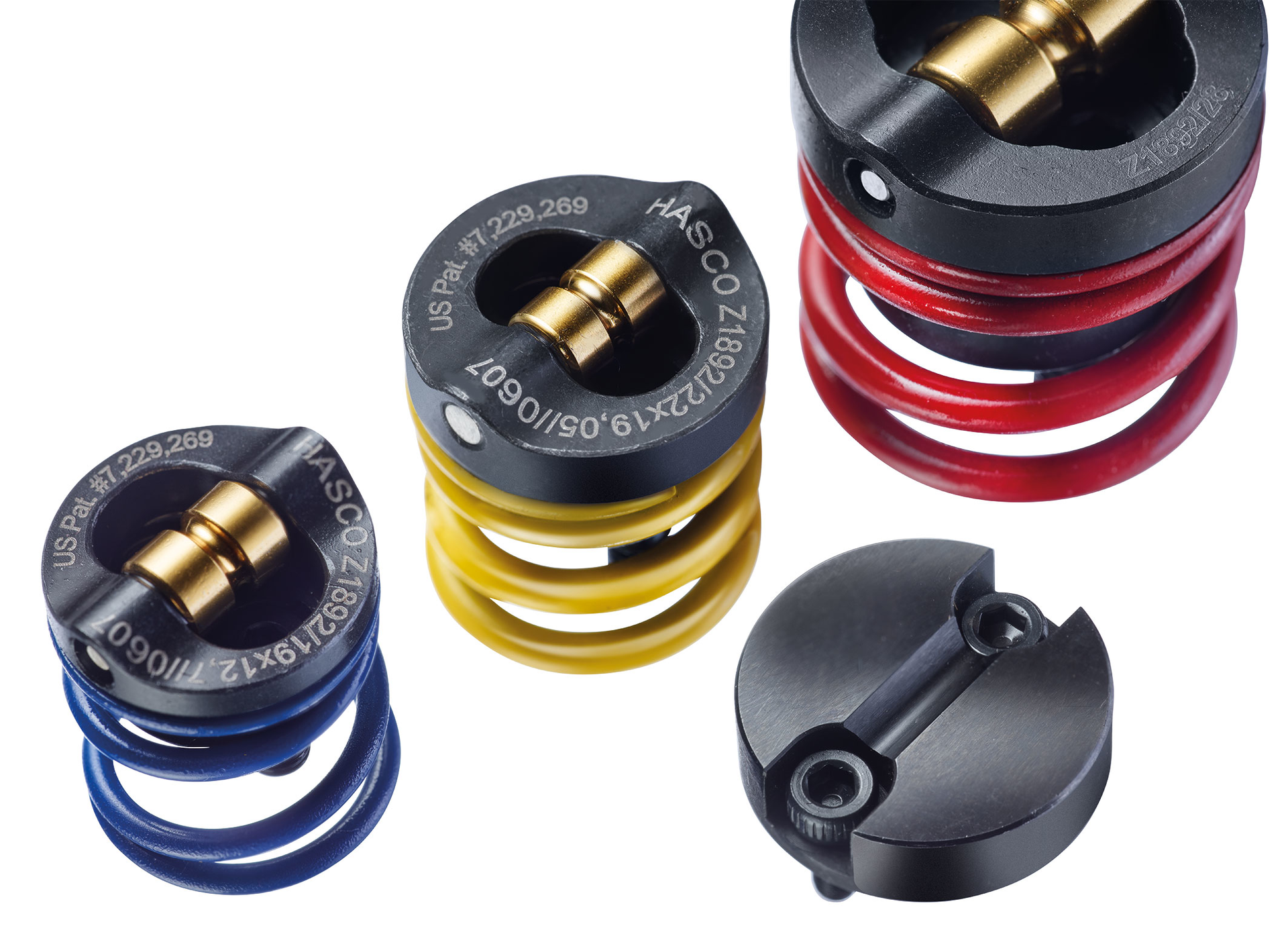 Hasco has added more sizes and spring thicknesses to its slide retainer product line.
