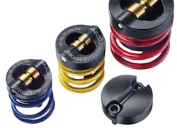 Hasco has added more sizes and spring thicknesses to its slide retainer product line. Hasco has added more sizes and spring thicknesses to its slide retainer product line.