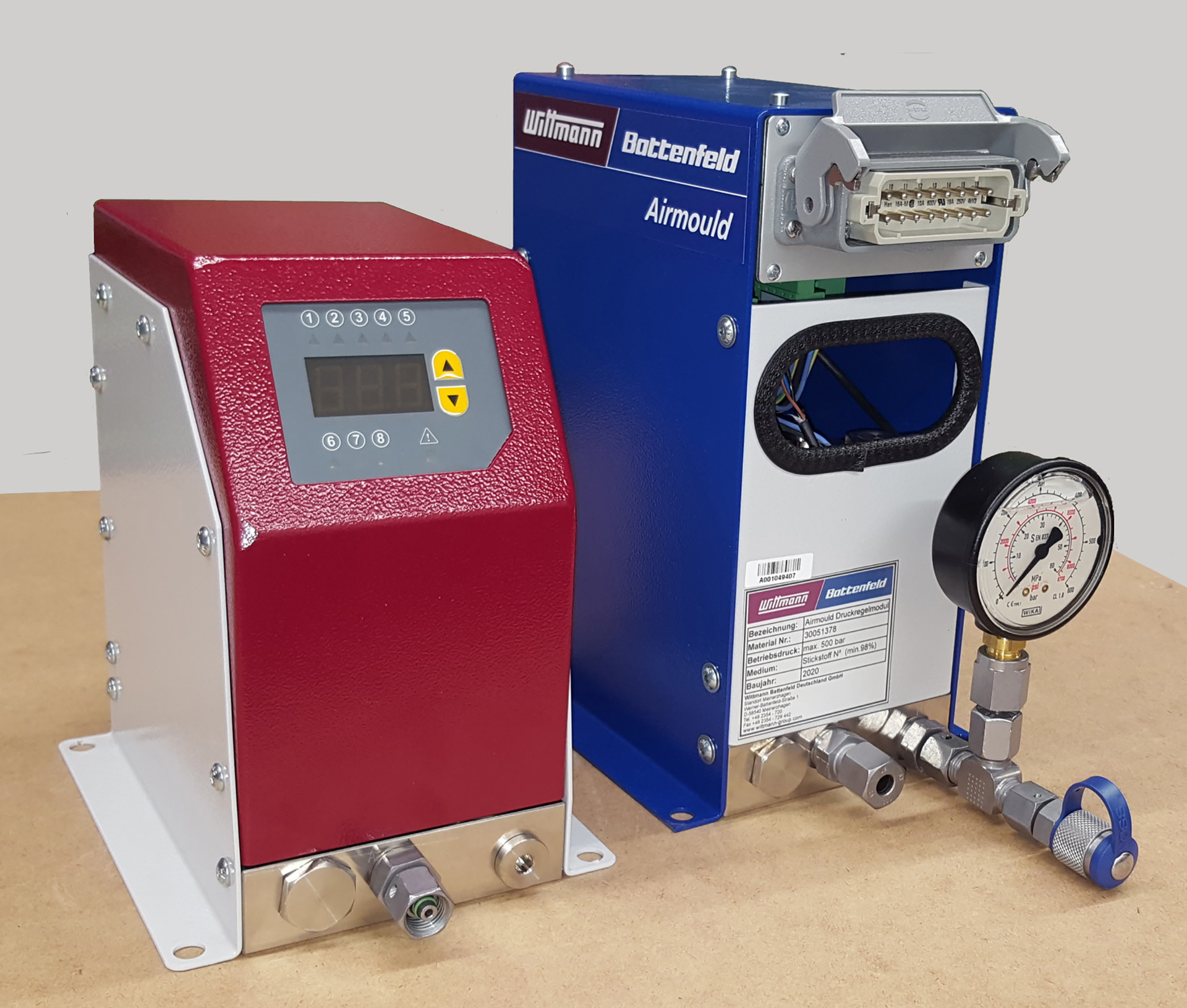 Airmould technology reduces the amount of plastic used and produces lightweight components with short cycle times and good surface quality.