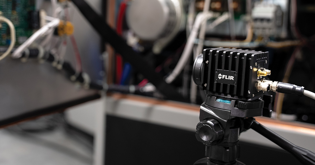 The cameras are easy to mount inside of machinery and fit in tight spaces.