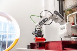 ABB’s GoFa and Swifti cobots help businesses automate processes to assist workers with tasks such as material handling, machine tending, component assembly and packaging in manufacturing facilities and warehouses. ABB’s GoFa and Swifti cobots help businesses automate processes to assist workers with tasks such as material handling, machine tending, component assembly and packaging in manufacturing facilities and warehouses.