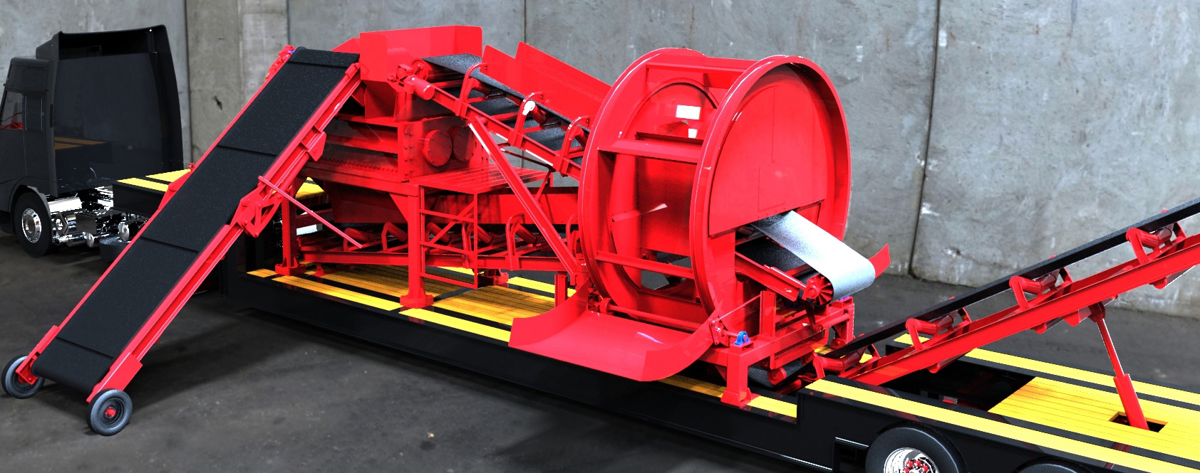 BCA Industries' Beast shredder is built to handle particularly large objects.