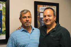 Chip Hembree, left, and Michael Sinclair have guided Elevate's return to manufacturing operations. Chip Hembree, left, and Michael Sinclair have guided Elevate's return to manufacturing operations.
