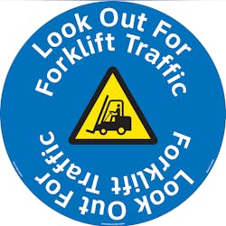 Clarion has developed hundreds of new safety decals for use on floors. Clarion has developed hundreds of new safety decals for use on floors.