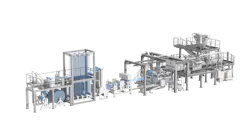 In response to growing demand for more sustainable materials, Reifenhäuser has introduced a sheet extrusion line designed to process both PET and polylactic acid (PLA).