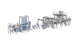 In response to growing demand for more sustainable materials, Reifenhäuser has introduced a sheet extrusion line designed to process both PET and polylactic acid (PLA). In response to growing demand for more sustainable materials, Reifenhäuser has introduced a sheet extrusion line designed to process both PET and polylactic acid (PLA).