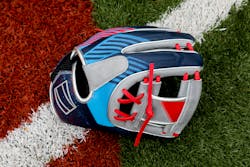 The REV1X glove incorporates an intricate lattice in the pinky and thumb inserts. The REV1X glove incorporates an intricate lattice in the pinky and thumb inserts.