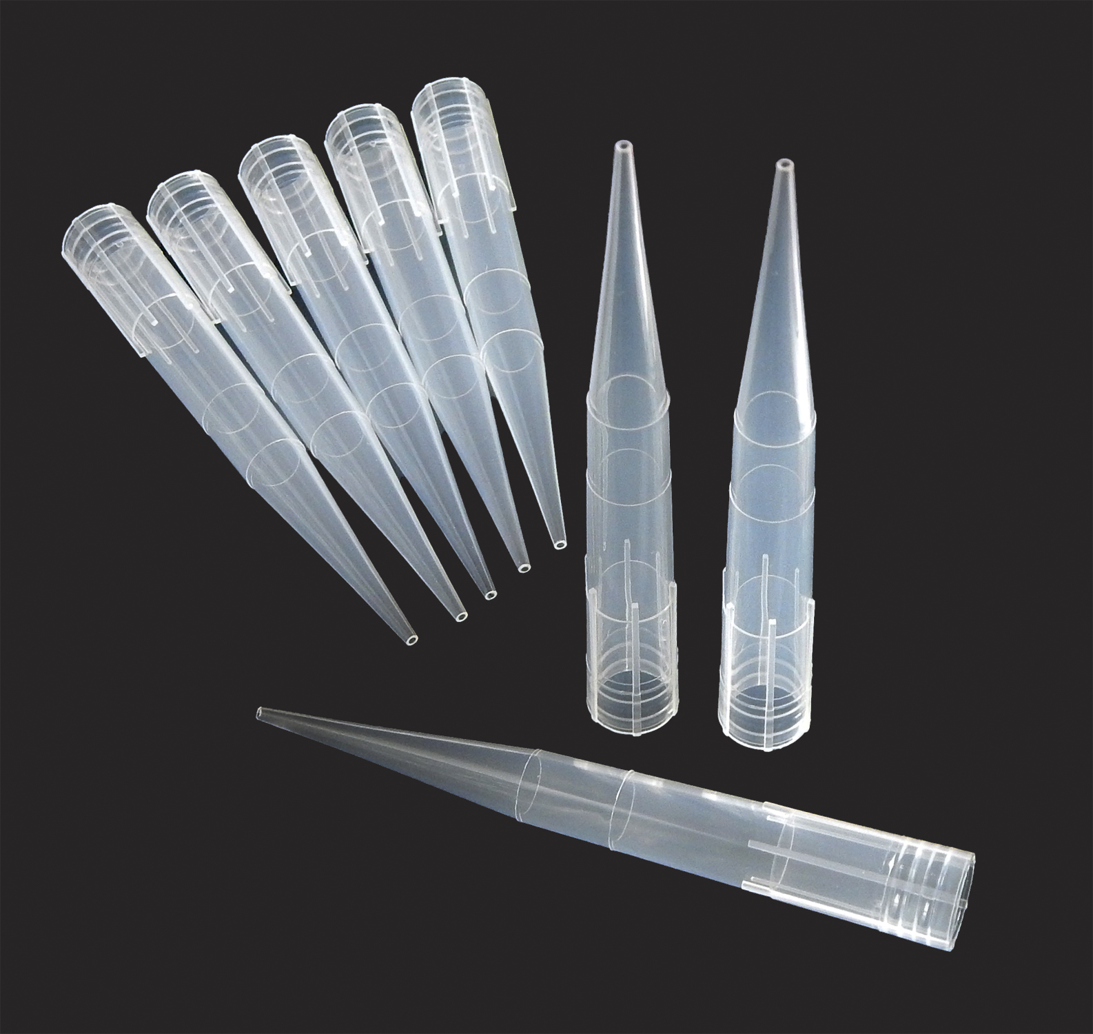 Sumitomo (SHI) Demag machines mold a bevy of medical parts, including pipettes.