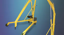 The VM-2000 can lift as much as 2,000 pounds as high as 12 feet.