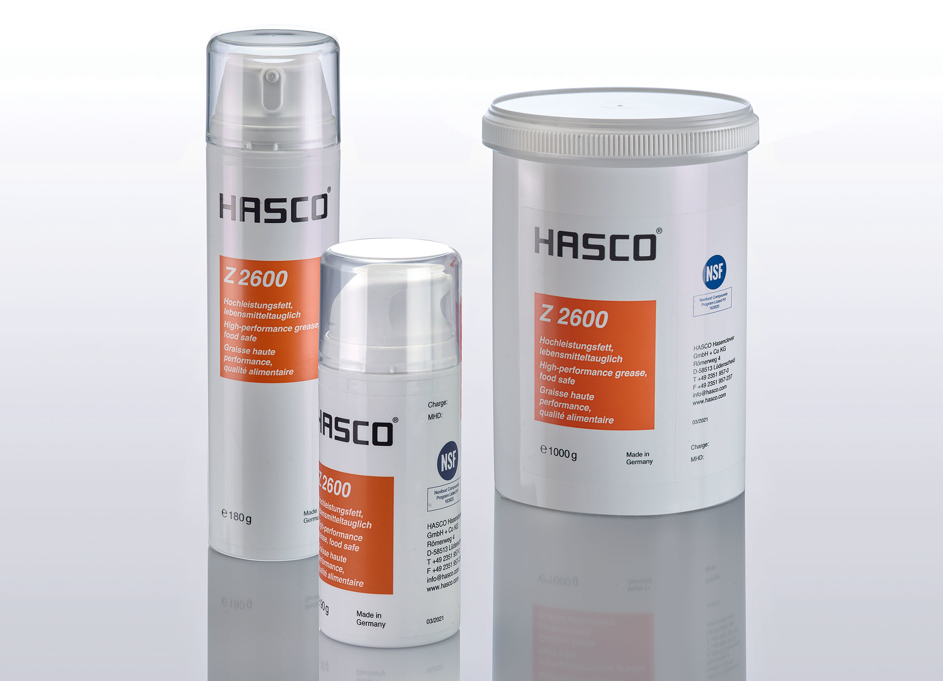 Hasco's heavy-duty lubricant for injection molds is appropriate for clean-room use.