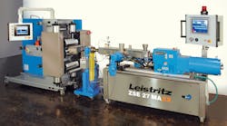 Leistritz extruders such as this ZSE-27 MAXX are now cleared to make post-consumer PET sheet for food contact.