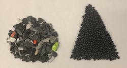 On the left is the material that comes into PRI, and on the right is the finished product. On the left is the material that comes into PRI, and on the right is the finished product.