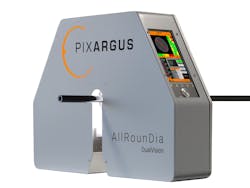 The Pixargus AllRounDia DualVision offers simultaneous measurement and surface inspection of tubes, hoses and cables. The Pixargus AllRounDia DualVision offers simultaneous measurement and surface inspection of tubes, hoses and cables.