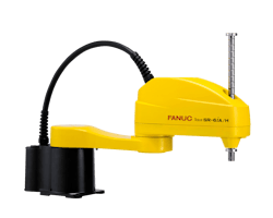 The three-axis SR-6i/H joins Fanuc's lineup of SCARA robots. The three-axis SR-6i/H joins Fanuc's lineup of SCARA robots.